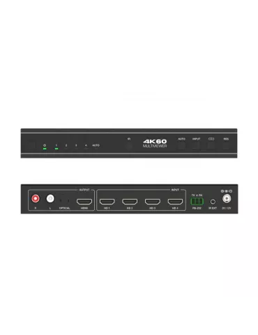INFOBIT ISWITCH401MV Switcher Infobit multiviewer- iSwitch 401MV INFOBIT INFISWITCH401MV | MusicGoodDeal 2