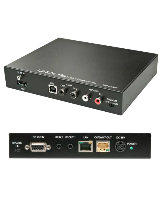 LINDY 38202   C6-Sender HDMI 4K 2.0 HDBaseT 2.0 LINDY LIN38202 | MusicGoodDeal