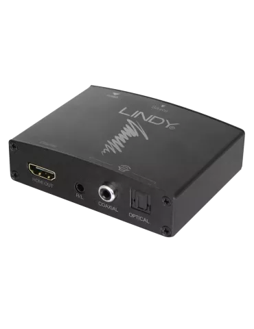 LINDY 38167  HDMI 4K audio extractor with Bypass function LINDY LIN38167 | MusicGoodDeal 2