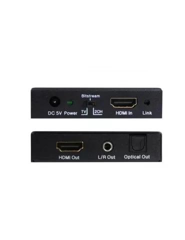 INFOBIT ITRANSAD01 HDMI 4K60 Audio Extractor - Infobit iTrans AD01 INFOBIT INFITRANSAD01 | MusicGoodDeal 2