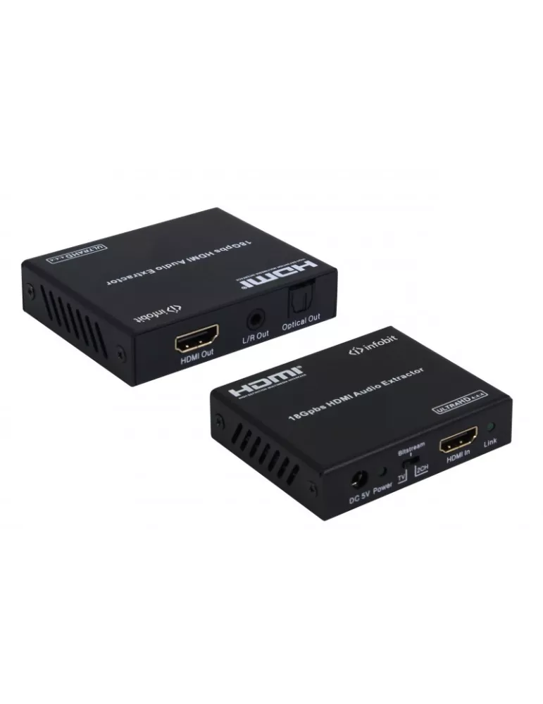 INFOBIT ITRANSAD01 HDMI-Audioextraktor 4K60 - Infobit iTrans AD01 INFOBIT INFITRANSAD01 | MusicGoodDeal