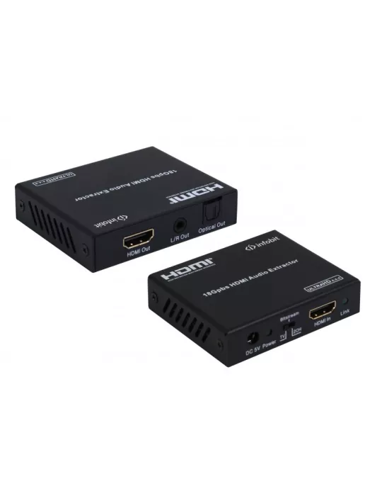 INFOBIT ITRANSAD01 Extractor de audio HDMI 4K60 - Infobit iTrans AD01 INFOBIT INFITRANSAD01 | MusicGoodDeal
