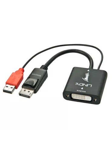 LINDY 38145  Convertidor activo de DVI a DisplayPort LINDY LIN38145 | MusicGoodDeal 2