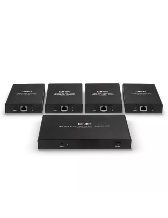 LINDY 38262 Lindy  Splitter Extender Cat.6 4 ports HDMI 4K60 70m