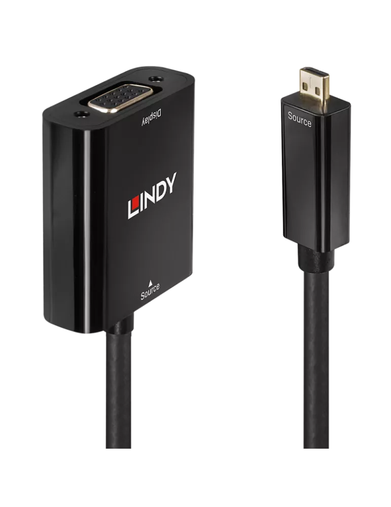 LINDY 38293 Lindy  Convertisseur Micro HDMI vers VGA