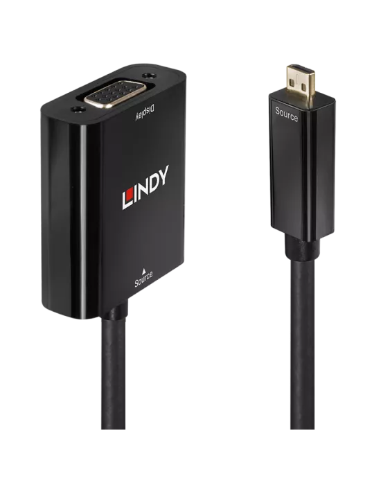 LINDY 38293 Lindy Micro HDMI to VGA Converter LINDY LIN38293 | MusicGoodDeal