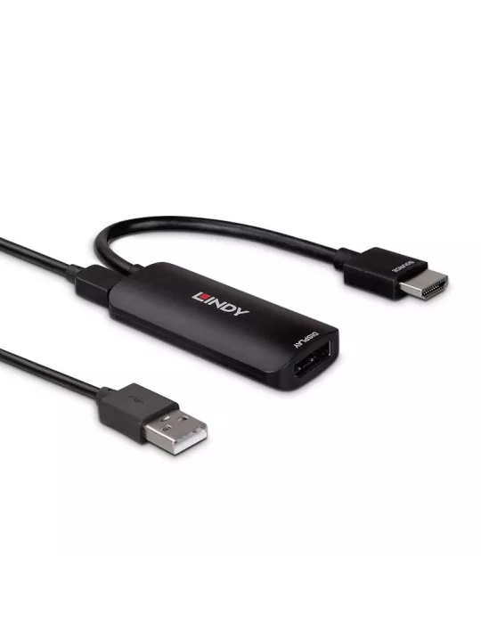 LINDY 38327 Conversor Lindy 4K60 HDMI a DisplayPort 1.2 LINDY LIN38327 | MusicGoodDeal
