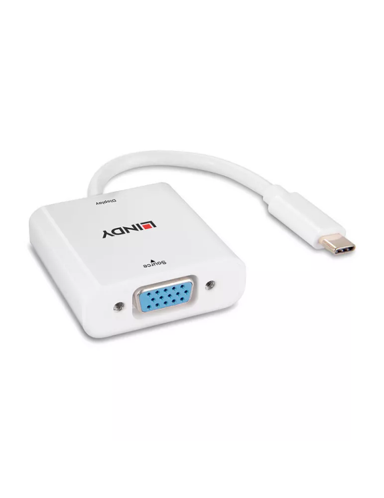 LINDY 43355 Conversor Lindy de USB tipo C a VGA LINDY LIN43355 | MusicGoodDeal