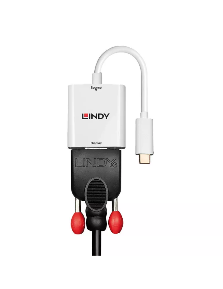LINDY 43355 Lindy USB type C to VGA converter LINDY LIN43355 | MusicGoodDeal