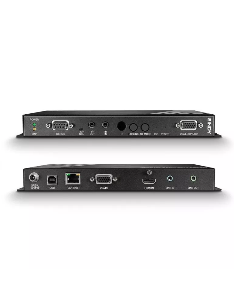 LINDY 38266 : Émetteur HDMI 4K & USB sur IP