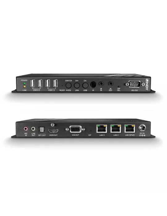 LINDY 38267 : Récepteur HDMI 4K & USB sur IP