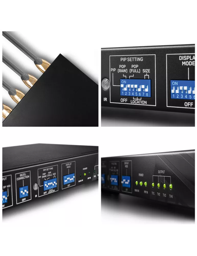 LINDY 38161 : Flexible Video Wall Scaler