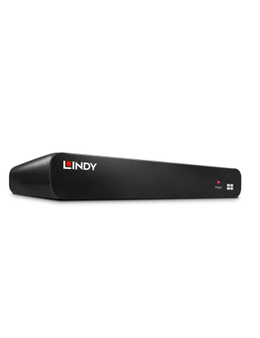 LINDY 38418 - Convertisseur DisplayPort 1.2 vers 4 x HDMI avec processeur pour mur d'écrans