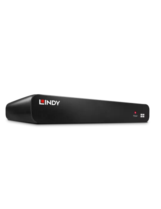LINDY 38418 - Convertisseur DisplayPort 1.2 vers 4 x HDMI avec processeur pour mur d'écrans