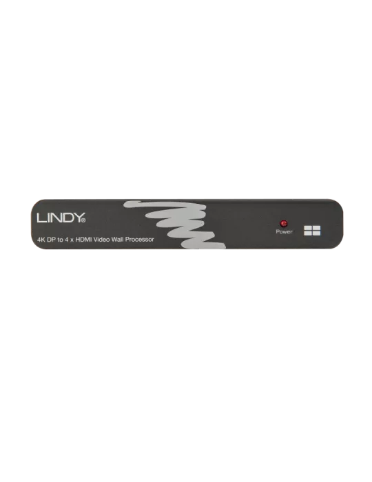 LINDY 38418 - Conversor DisplayPort 1.2 a 4 x HDMI con procesador para murales de visualización LINDY LIN38418 | MusicGoodDeal