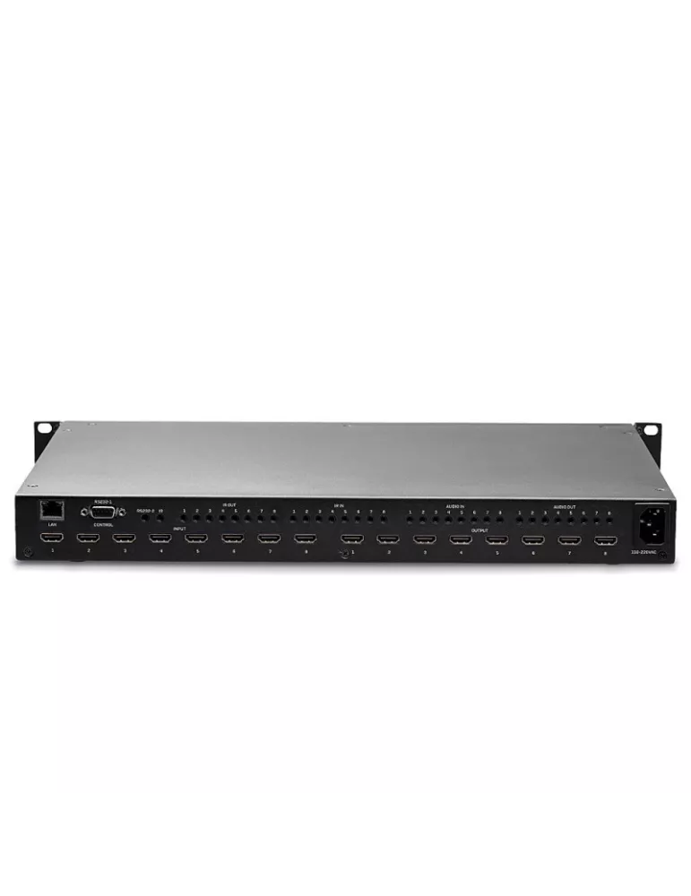LINDY 38260 Matriz de vídeo Lindy 8x8 HDMI 18G con escalador para videowalls LINDY LIN38260 | MusicGoodDeal