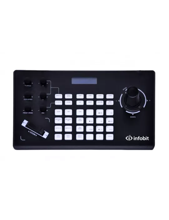 INFOBIT ICTRLJ10 Commande de caméras PTZ par Joystick-  iControl J10
