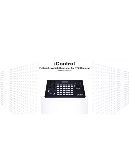 INFOBIT ICTRLJ10 Joystick PTZ camera control- iControl J10 INFOBIT INFICTRLJ10 | MusicGoodDeal