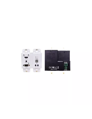 INFOBIT WP210T Transmetteur HDBaseT Platine murale HDMI (40m/4K ou 70m/1080P)  WP210-T