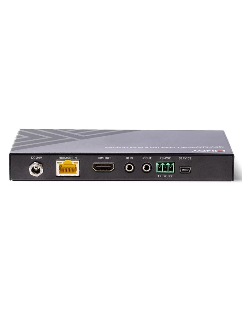 LINDY 38214 Lindy Extender HDBaseT Cat.6 HDMI 4K60 IR   RS-232 mit PoC 70m Empfänger LINDY LIN38214 | MusicGoodDeal