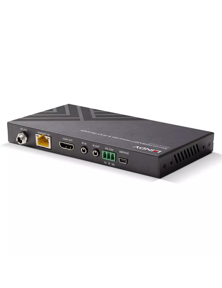 LINDY 38214 Lindy  Extender HDBaseT Cat.6 HDMI 4K60 IR & RS-232 avec PoC 70m récepteur