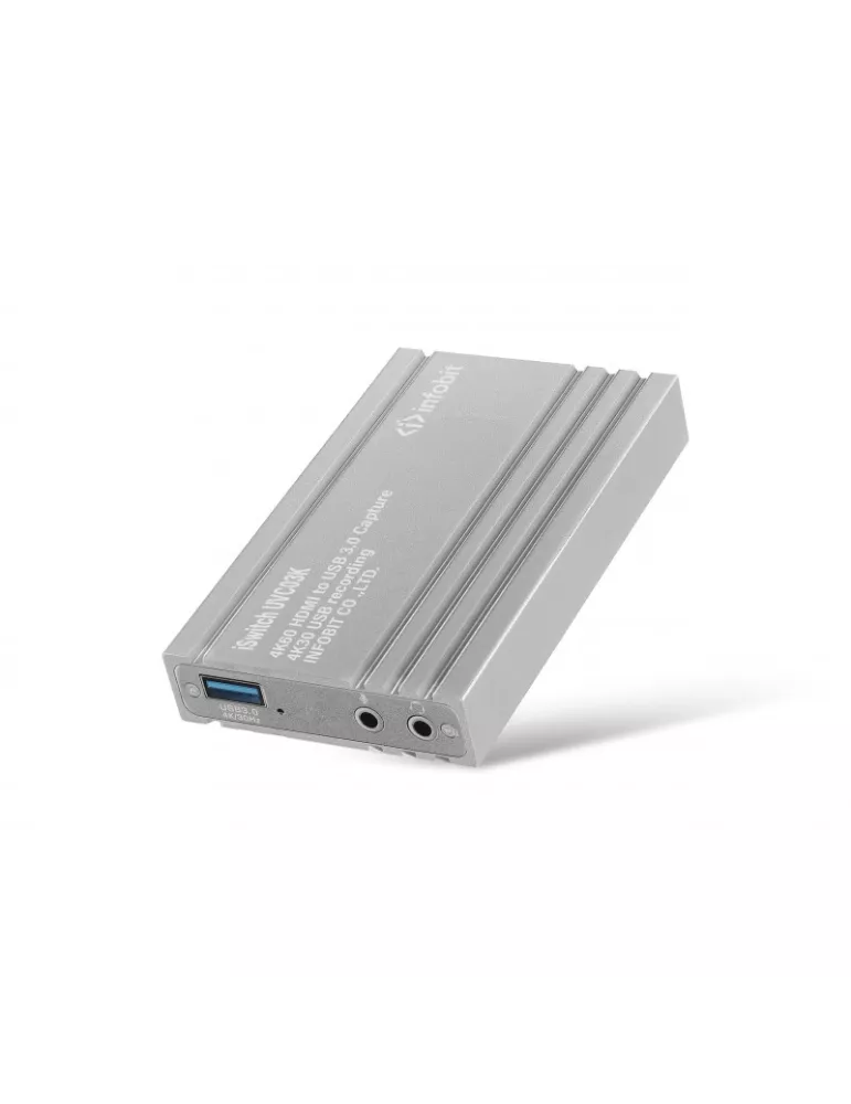 INFOBIT iSWITCHUVC03K - iSwitch UVC03K - 4K60 HDMI to USB 3.0 transfer and 4K30 USB recorder INFOBIT INFiSWITCHUVC03K | MusicG