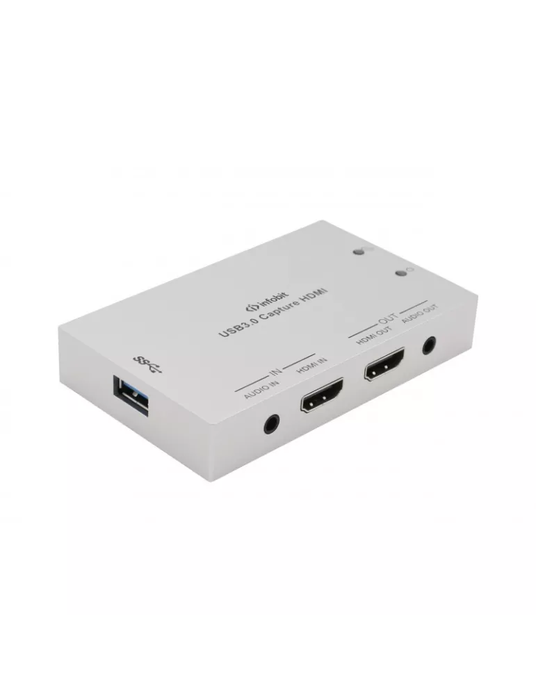 INFOBIT iSWITCHUVC03 - iSwitch UVC03 - 4K60 HDMI to USB 3.0 transfer and 1080p USB recorder INFOBIT INFiSWITCHUVC03 | MusicGoo