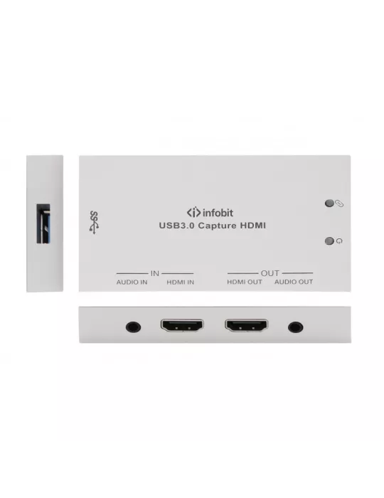 INFOBIT iSWITCHUVC03 - iSwitch UVC03 - Transfert du 4K60 HDMI vers USB 3.0 et enregistreur USB 1080p