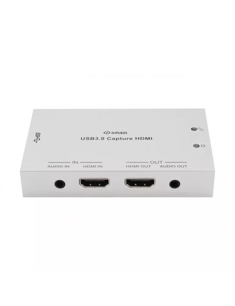 INFOBIT iSWITCHUVC03 - iSwitch UVC03 - 4K60 HDMI to USB 3.0 transfer and 1080p USB recorder INFOBIT INFiSWITCHUVC03 | MusicGoo