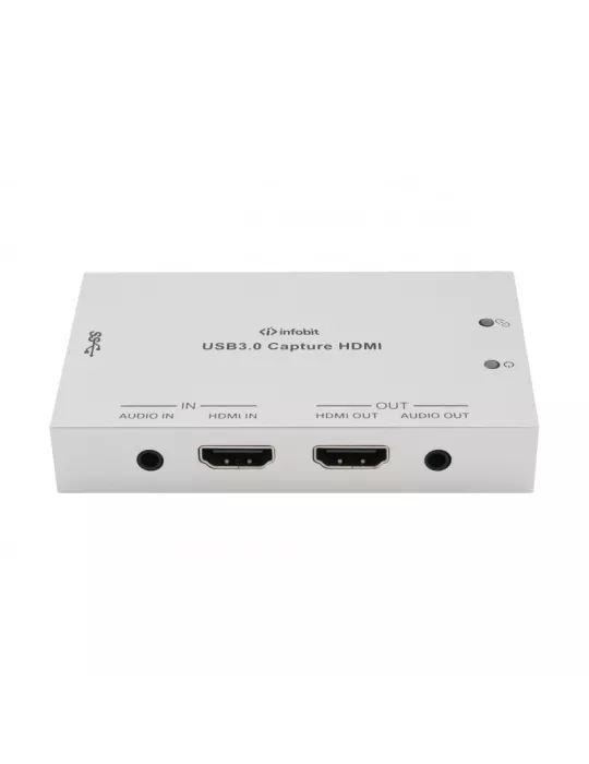 INFOBIT iSWITCHUVC03 - iSwitch UVC03 - 4K60 HDMI to USB 3.0 transfer and 1080p USB recorder INFOBIT INFiSWITCHUVC03 | MusicGoo