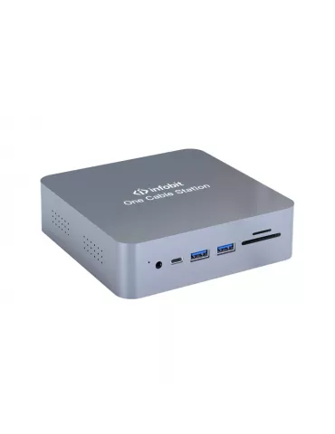 INFOBIT OCS181 iTrans One Cable Station (OCS) 18-in-1 4K HUB - OCS 181 INFOBIT INFOCS181 | MusicGoodDeal