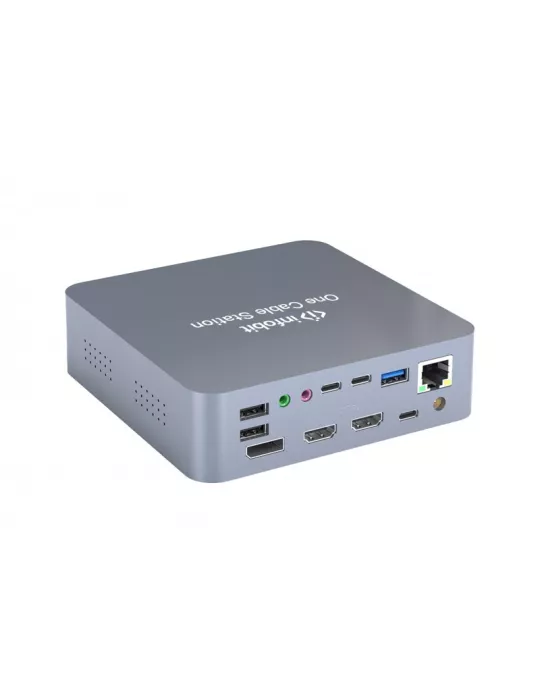 INFOBIT OCS181 HUB de connexion 4K iTrans One Cable Station OCS 18-en-1 -  OCS 181