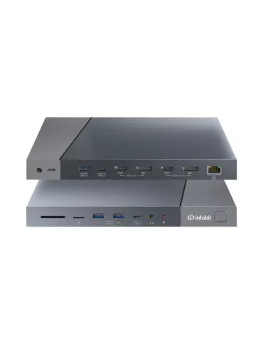INFOBIT OCS151 HUB de Connexion DisplayLink 5K iTrans One Cable Station 15/1  OCS 151
