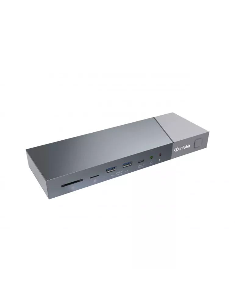 INFOBIT OCS151 DisplayLink 5K iTrans One Cable Station (OCS) 15-in-1 HUB OCS 151 INFOBIT INFOCS151 | MusicGoodDeal