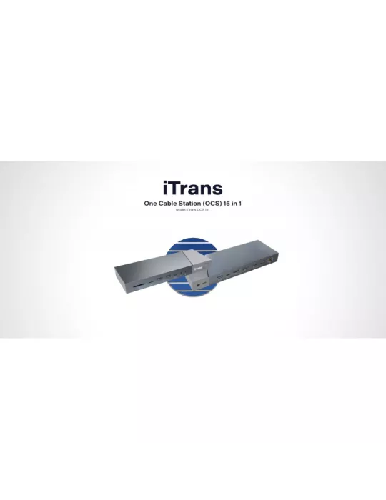 INFOBIT OCS151 HUB de Connexion DisplayLink 5K iTrans One Cable Station 15/1  OCS 151