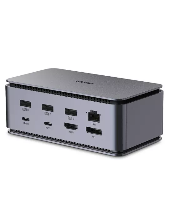 LINDY 43372 Lindy  DST-Pro USB4 Docking Station USB-C 8K pour Laptop