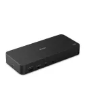 LINDY 43366 Estación de acoplamiento universal Lindy DST-Pro híbrida USB tipo C y tipo A para portátil con soporte 3x4K (DP o