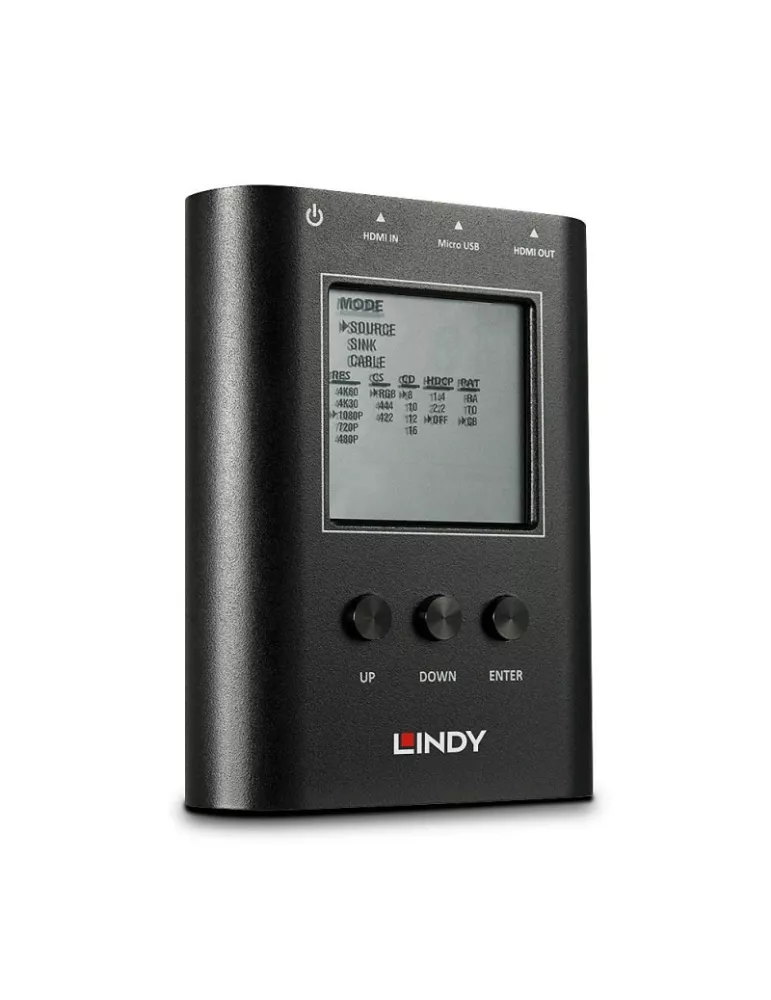 LINDY 32675  HDMI 2.0 18G signal generator and analyzer LINDY LIN32675 | MusicGoodDeal