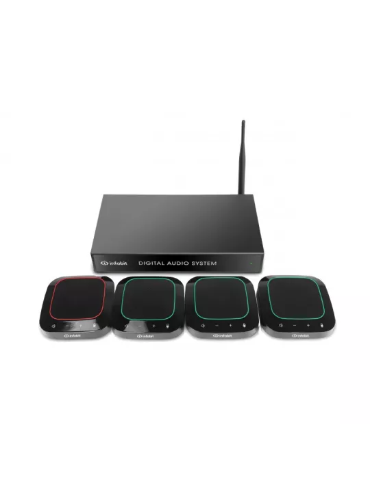 INFOBIT ISPKM800 Wireless omnidirectional cascade microphone kit Infobit iSpeaker M800 INFOBIT INFISPKM800 | MusicGoodDeal