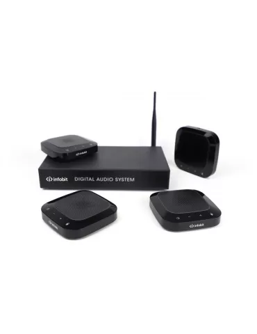INFOBIT ISPKM800 Drahtloses Kaskadenmikrofonset mit Kugelcharakteristik Infobit iSpeaker M800 INFOBIT INFISPKM800 | MusicGoodD 2