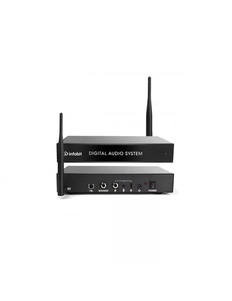 INFOBIT ISPKM800 Kit de micrófono inalámbrico omnidireccional en cascada Infobit iSpeaker M800 INFOBIT INFISPKM800 | MusicGood