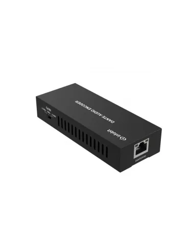 INFOBIT DPT22 Transmisor Encodificador de audio analógico DANTE - iTrans DP-T-22 con POE y puerto Phoenix INFOBIT INFDPT22 | M 2