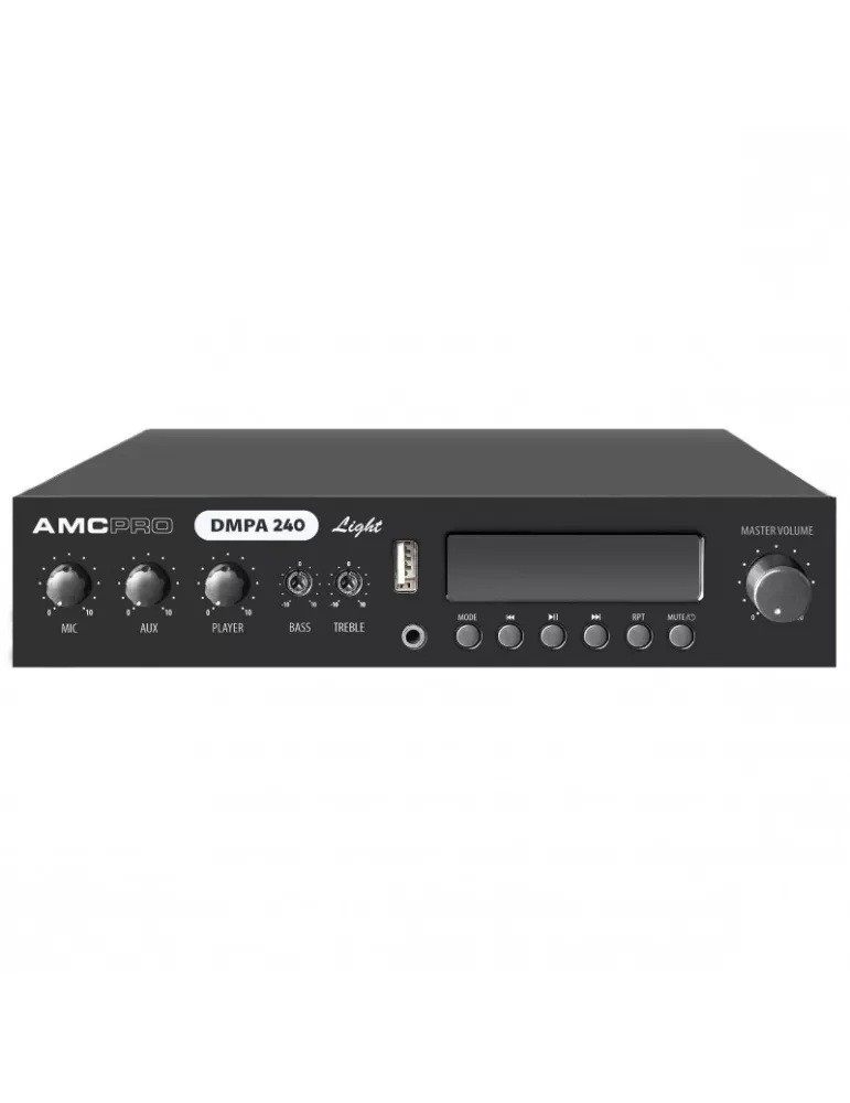 AMC DMPA240LIGHT DMPA 240 Light mixer amplifier with integrated media AMC AMCDMPA240LIGHT | MusicGoodDeal