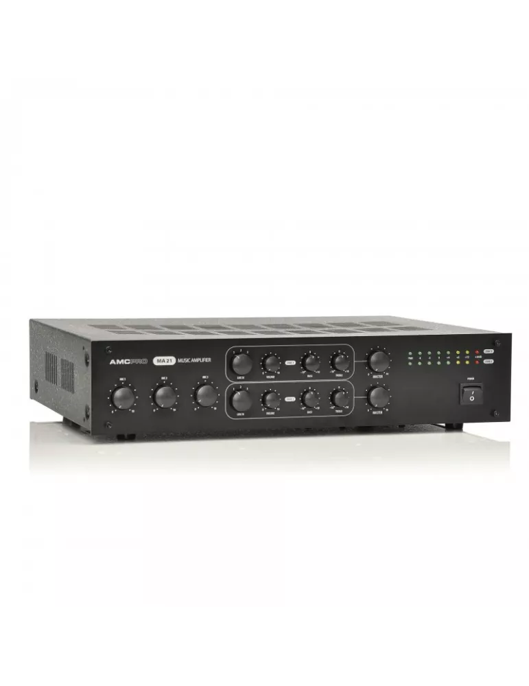 Amplificador mezclador AMC MA21 de 2 zonas compatible con Talk ST Z2 AMC AMCMA21 | MusicGoodDeal