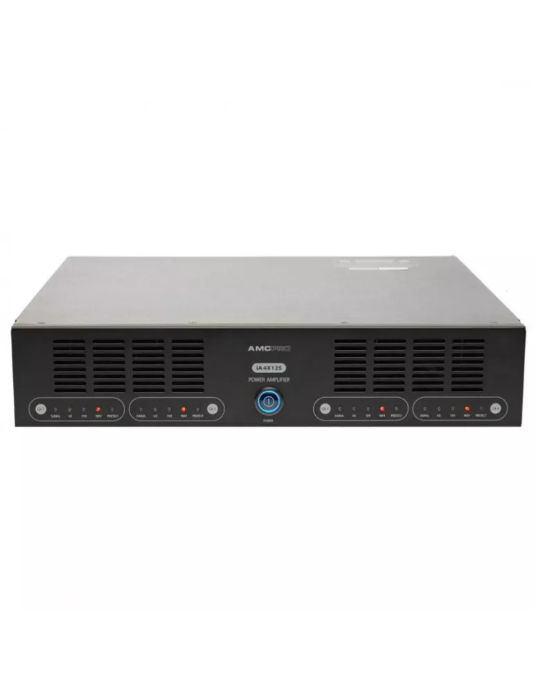 AMC iA4X125 Installationsverstärker iA4x125 mit 4 Kanälen für 100V 70V und 4O AMC AMCiA4X125 | MusicGoodDeal