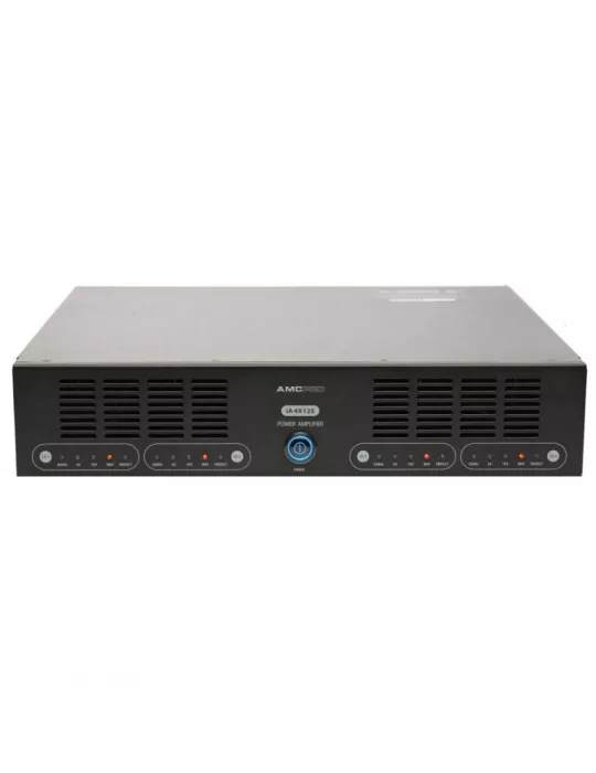 AMC iA4X125 Amplificador de instalación iA4x125 con 4 canales para 100V 70V y 4O AMC AMCiA4X125 | MusicGoodDeal
