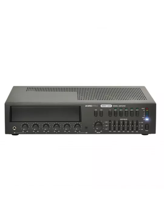AMC MMA120X 5-zone mixing amplifier 120W RMS AMC AMCMMA120X | MusicGoodDeal