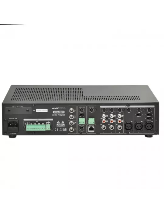 AMC MMA120X 5-zone mixing amplifier 120W RMS AMC AMCMMA120X | MusicGoodDeal