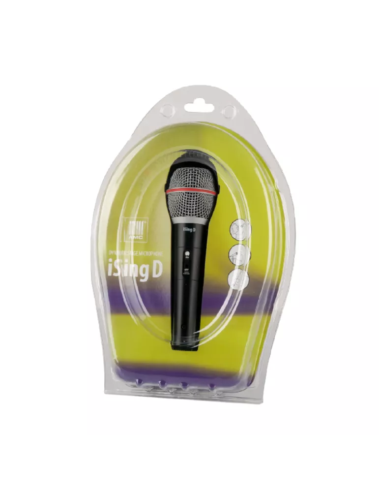 AMC ISINGD iSing D wired dynamic handheld microphone AMC AMCISINGD | MusicGoodDeal