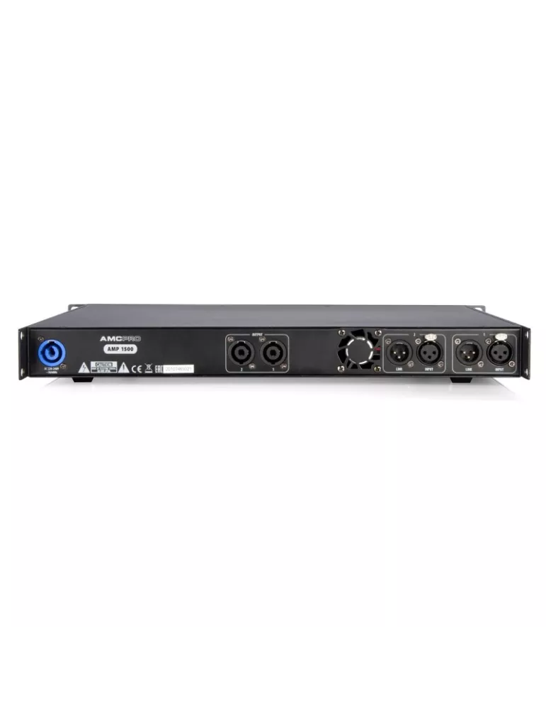 AMC AMP1500 2-channel power amplifier AMC AMCAMP1500 | MusicGoodDeal